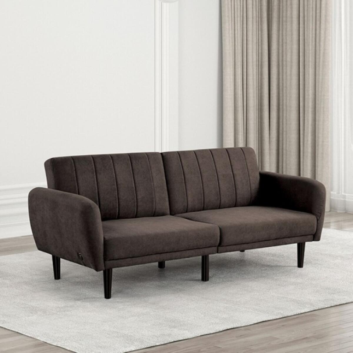 Aristide Futon Sofa Sleeper Sofas Brown 4