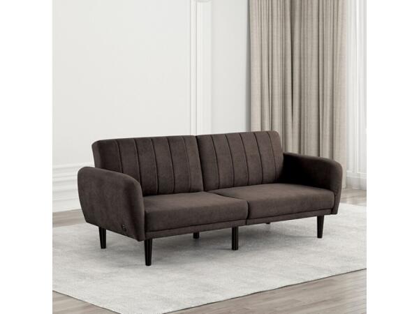 Aristide Futon Sofa Sleeper Sofas Brown