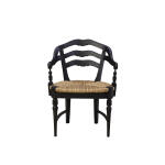 Black Maverick Arm Chair Chairs Black 10