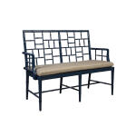 Blue Belleville Settee