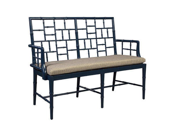 Blue Belleville Settee Sofas Blue