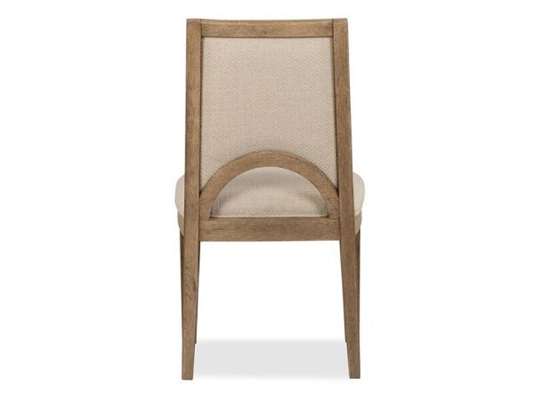 Tristan - LT. Brown Dining Side Chair w/Upholstered Seat & Back (2/ctn) - Image 11