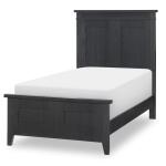 Complete Panel Bed Twin 3/3 Blacksmith Youth Beds Black 9