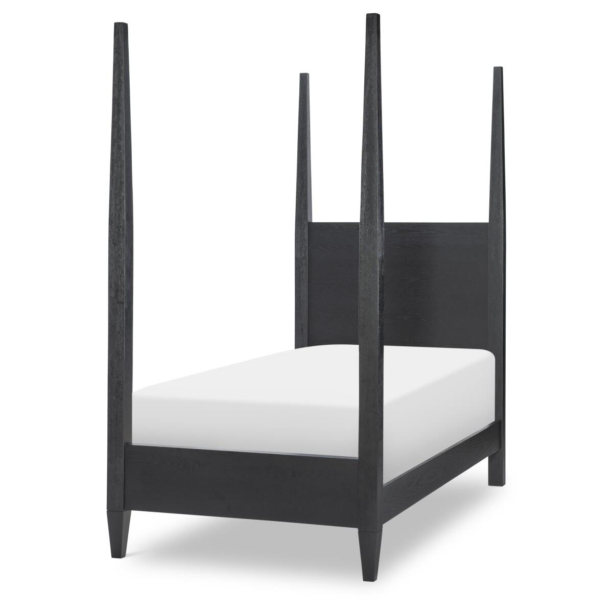 Complete Poster Bed Twin 3/3 Blacksmith Youth Beds Black 4