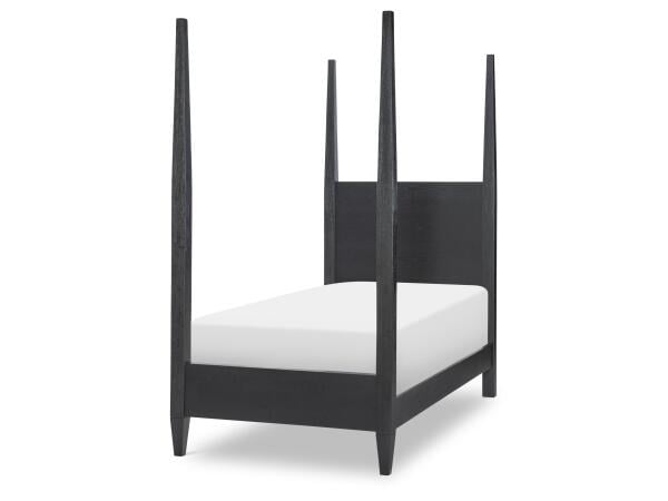 Complete Poster Bed Twin 3/3 Blacksmith Youth Beds Black
