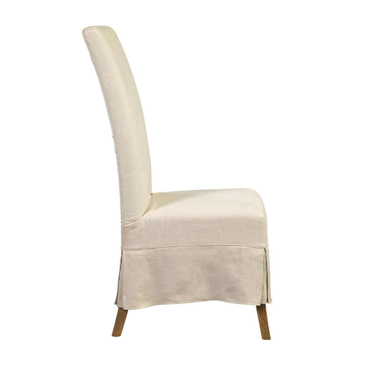 Linen Slip Covered Parsons Chair - Image 5