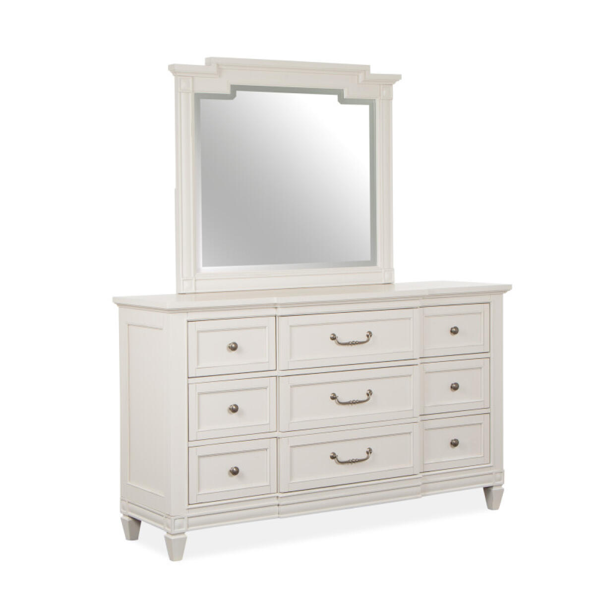 Willowbrook B5324-2040 Drawer Dresser with Landscape Mirror - Image 2