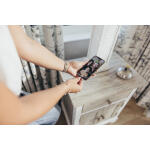 Islamorada 1-drawer / 2-door Electrified Coastal Nightstand - Image 26