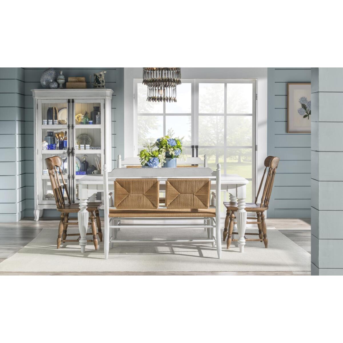 Rush Seat Bench Chairs & Benches Chairs & Benches 9