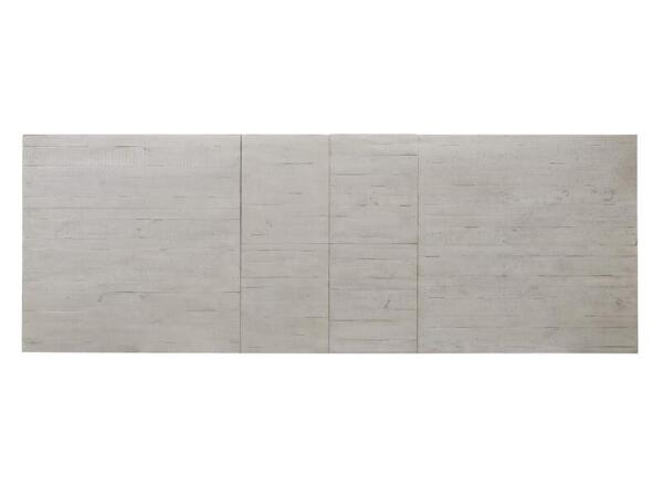 Bronwyn Rectangular Dining Table Dining Tables Alabaster, Toasted Nutmeg, Antique Brass w/Pewter Overlay, Baja Natural Fabric 19