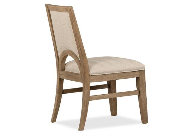 Tristan - LT. Brown Dining Side Chair w/Upholstered Seat & Back (2/ctn) - Image 10