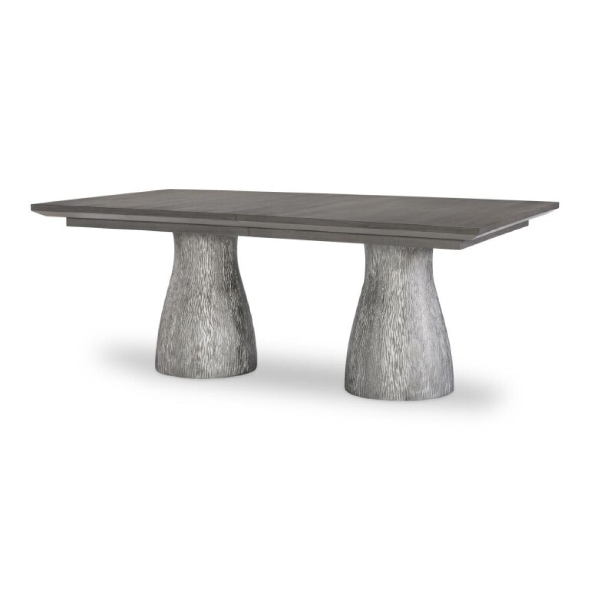 Complete Rectangle Double Pedestal Table Dining Sets Dining Sets 15