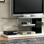 Neapoli TV Console Entertainment Stands Black/White 8