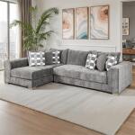 Artesia Sectional Sectionals Charcoal Gray 11