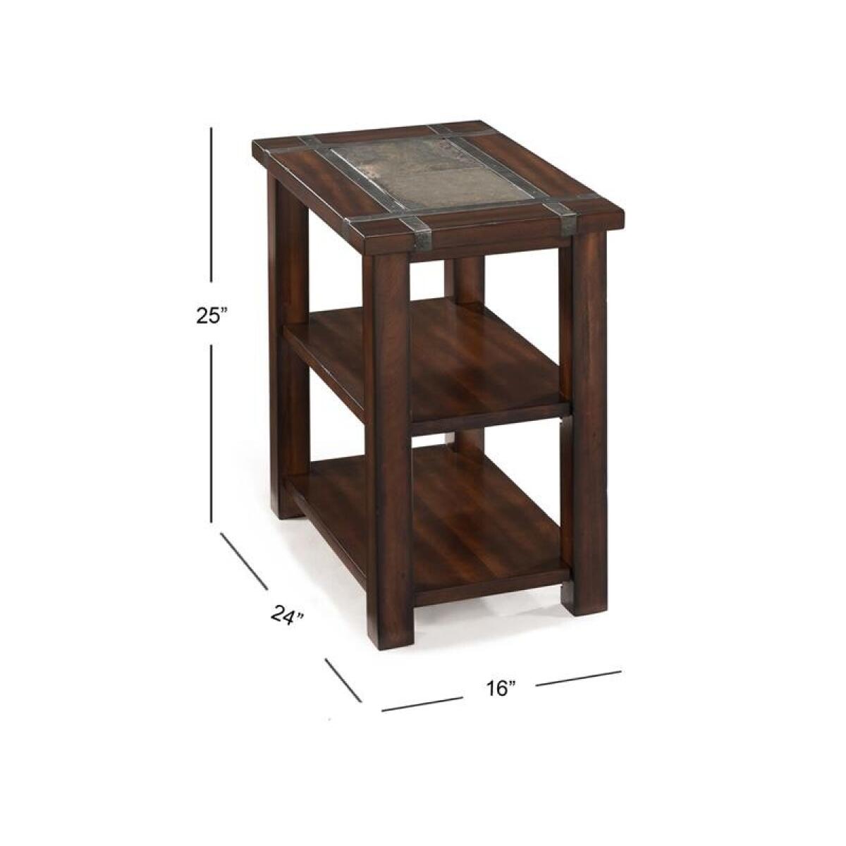 Roanoke T2615-10 Rectangular Chairside End Table - Image 3