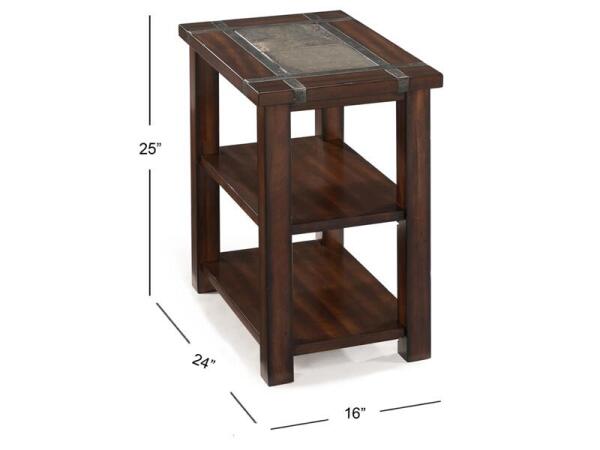 Roanoke T2615-10 Rectangular Chairside End Table - Image 3