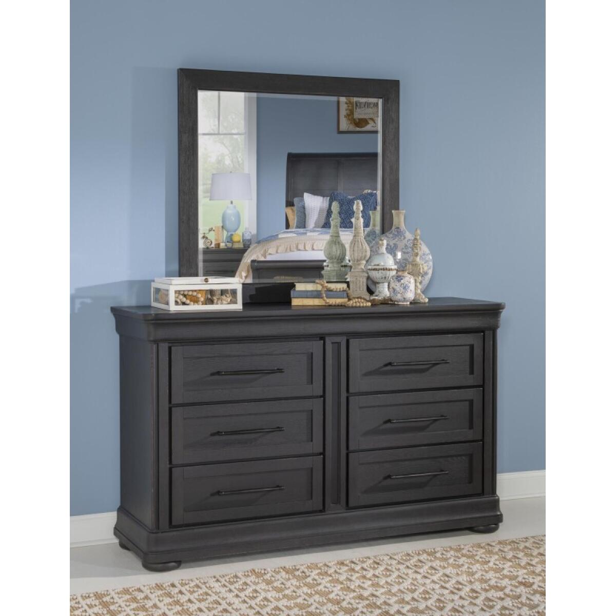 Rectangular Mirror Bedroom Mirrors Black 6