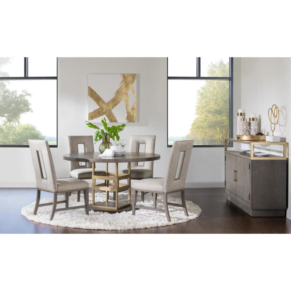 Credenza Dining Storage Brown 8