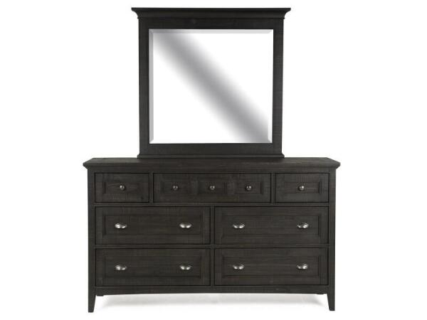 Westley Falls Landscape Mirror Bedroom Mirrors Black