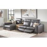 Laf Lift Top Storage Chaise With Back Arm Storage, Power Grommet, Reading Light, And, One 18″ Pillow Sectionals Brown 11