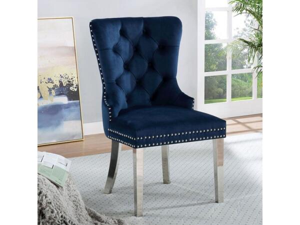 Jewett Wingback Chair (2/CTN) Chairs & Benches Blue