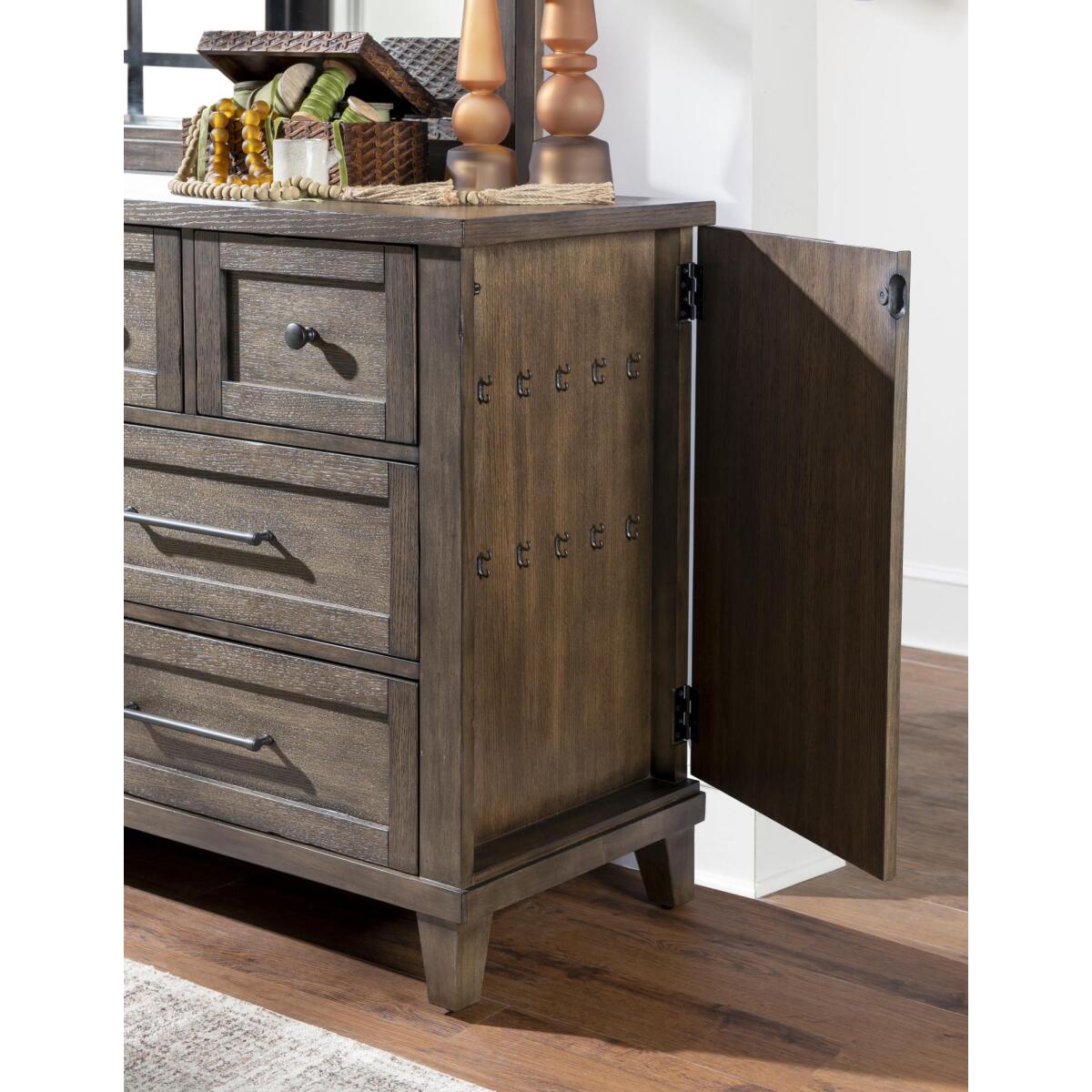 Dresser W Power Usb Dressers Brown 8