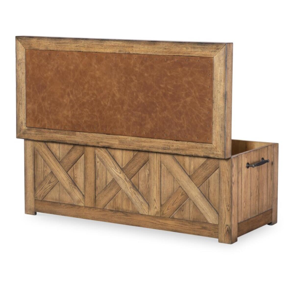 Captains Truck Cocktail Table Cocktail & Coffee Tables Barnwood Oak 8