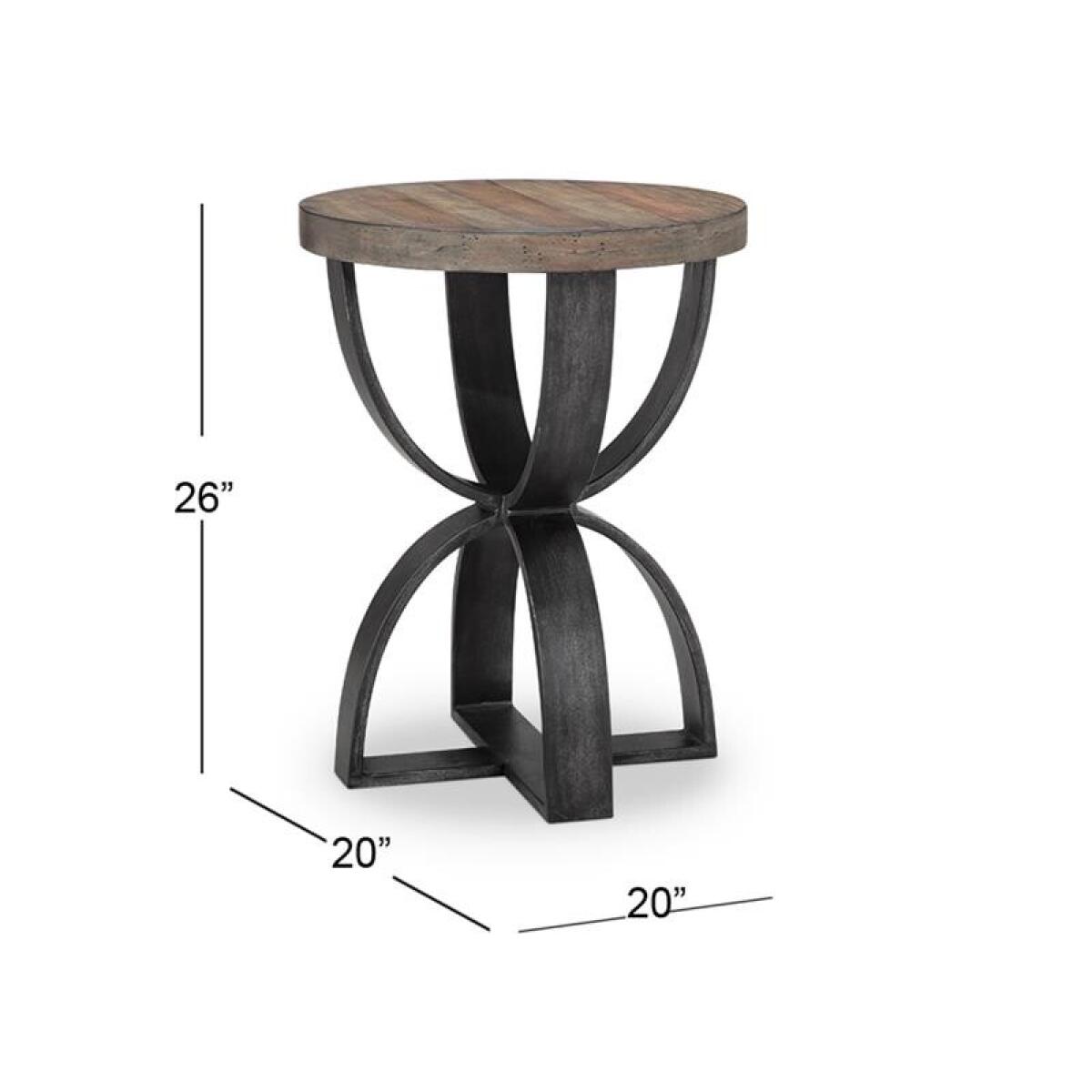 Bowden Round Accent Table - Image 4