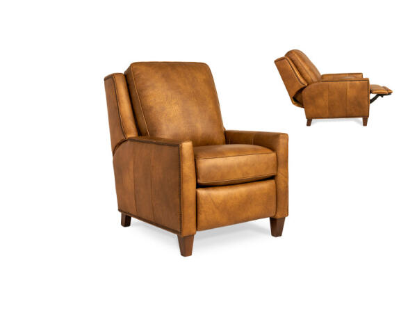 Pressback Reclining Chair 501-33 Recliners Brown