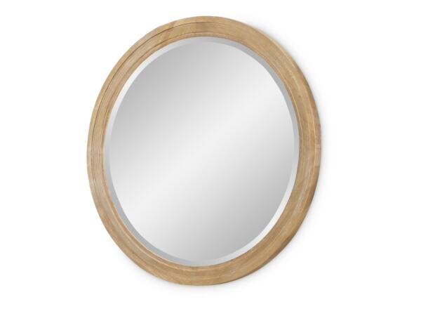 Round Mirror Bedroom Mirrors Aged Driftwood
