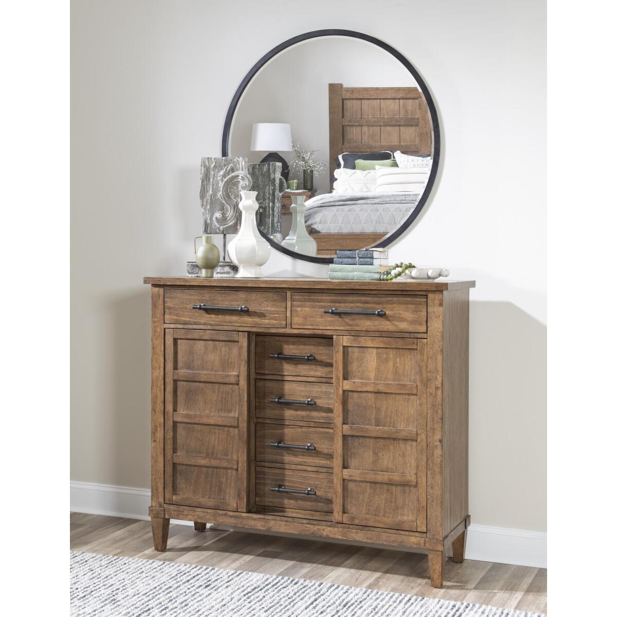 Door Drawer Chest Chests Brown 9