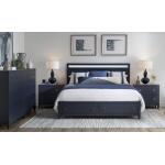 Complete Panel Bed W Storage Queen 5/0 Blue Finish Beds Beds 14