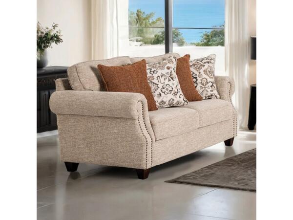 Buckhurst Loveseat Loveseats Cream