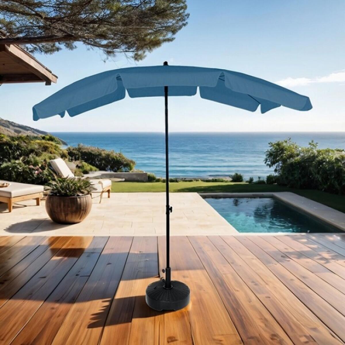 Sleek Rectangular Tilting Umbrella - Image 2
