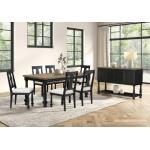 Neue Mills 7 Pc Dining Table Set - Image 3