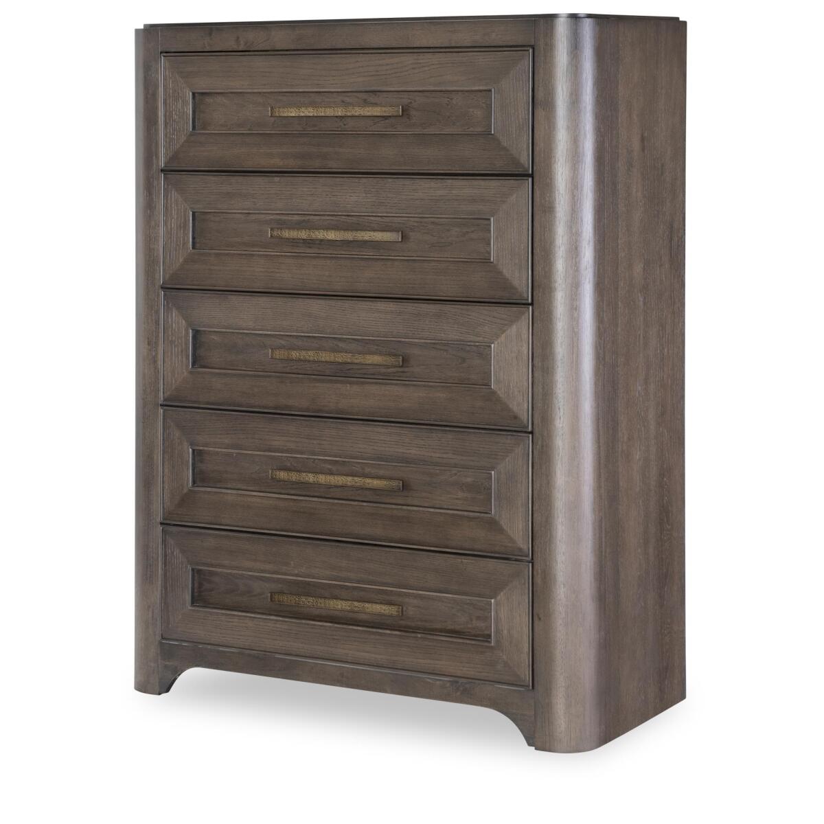 5 Drawer Chest Chests Brown 4