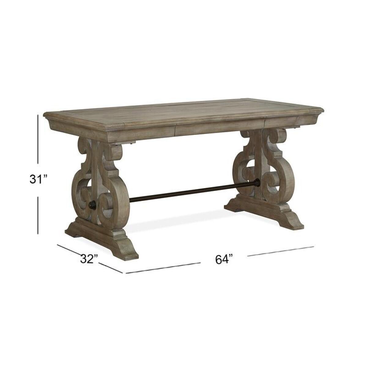 Tinley Park Writing Desk Desks Brown 5