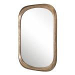 Malone Mirror, Brass - Image 6