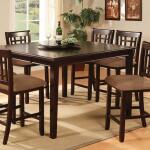 Central Park Square Counter Ht. Table Dining Tables Brown 7