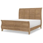 Complete Sleigh Bed 5/0 Queen