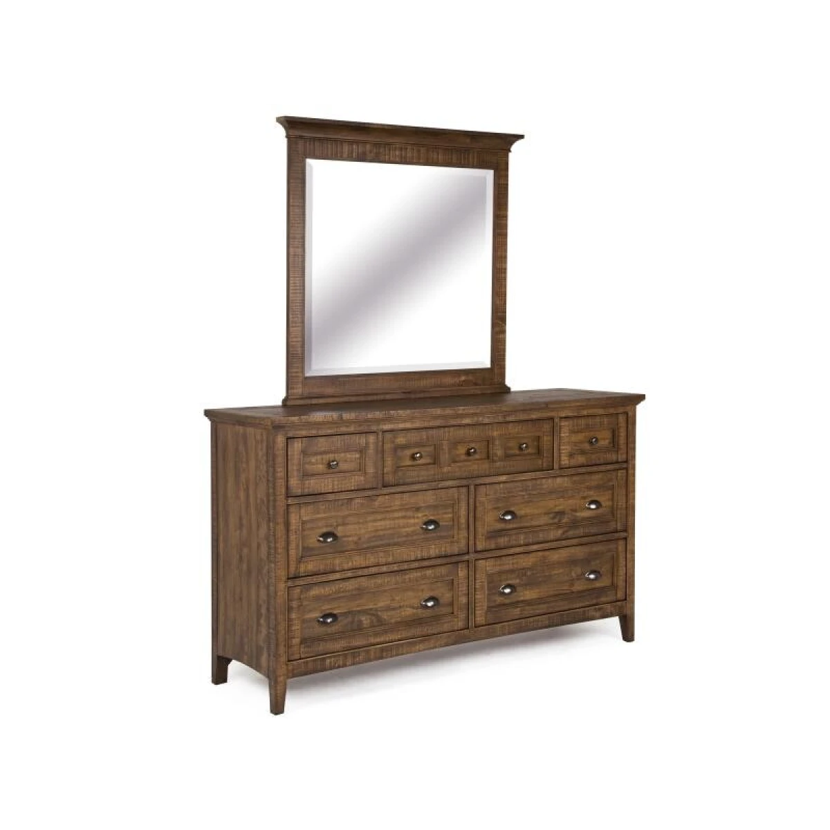 Bay Creek Landscape Mirror Bedroom Mirrors Brown 6