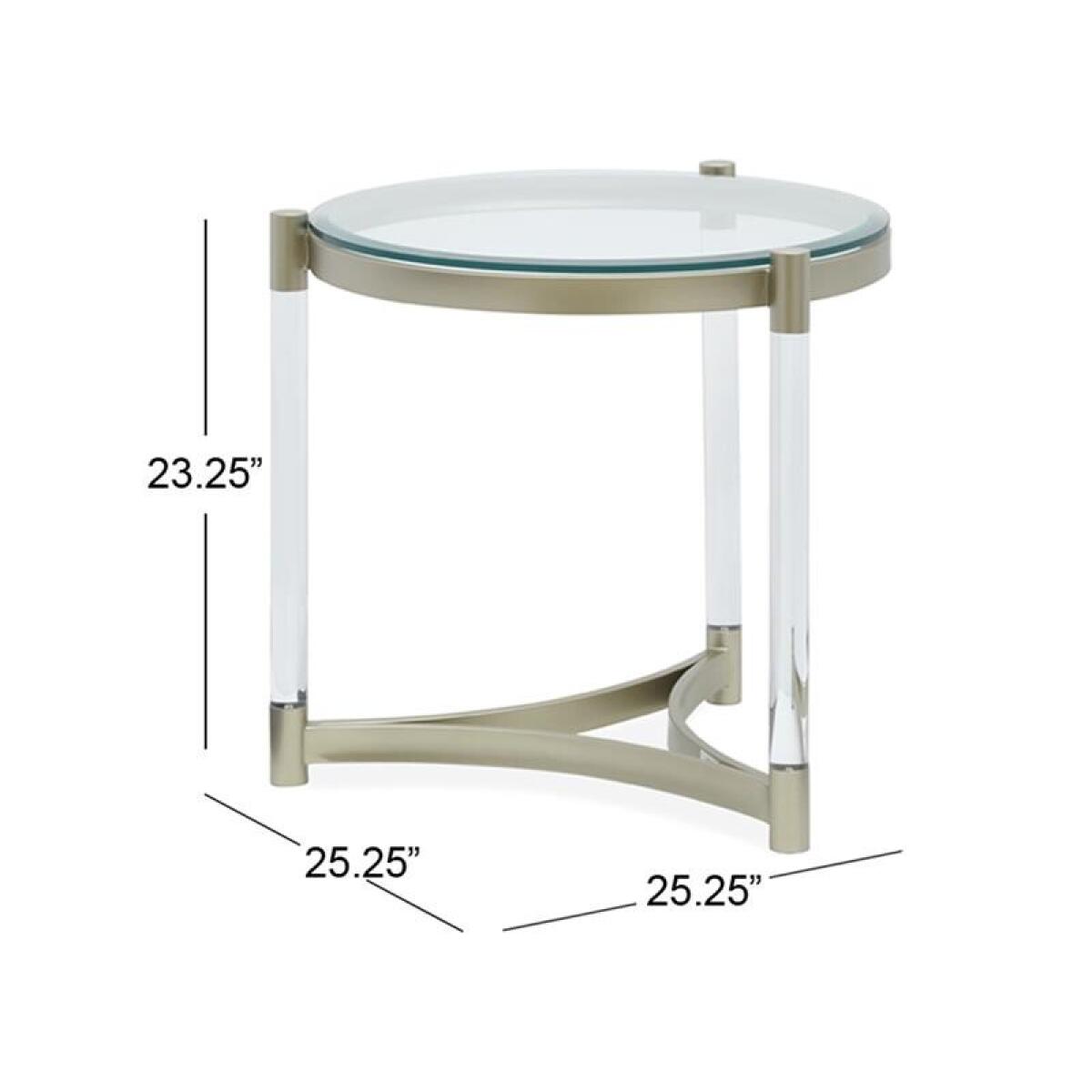 Silas Round End Table - Image 7