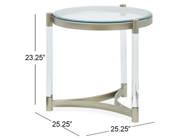 Silas Round End Table - Image 7