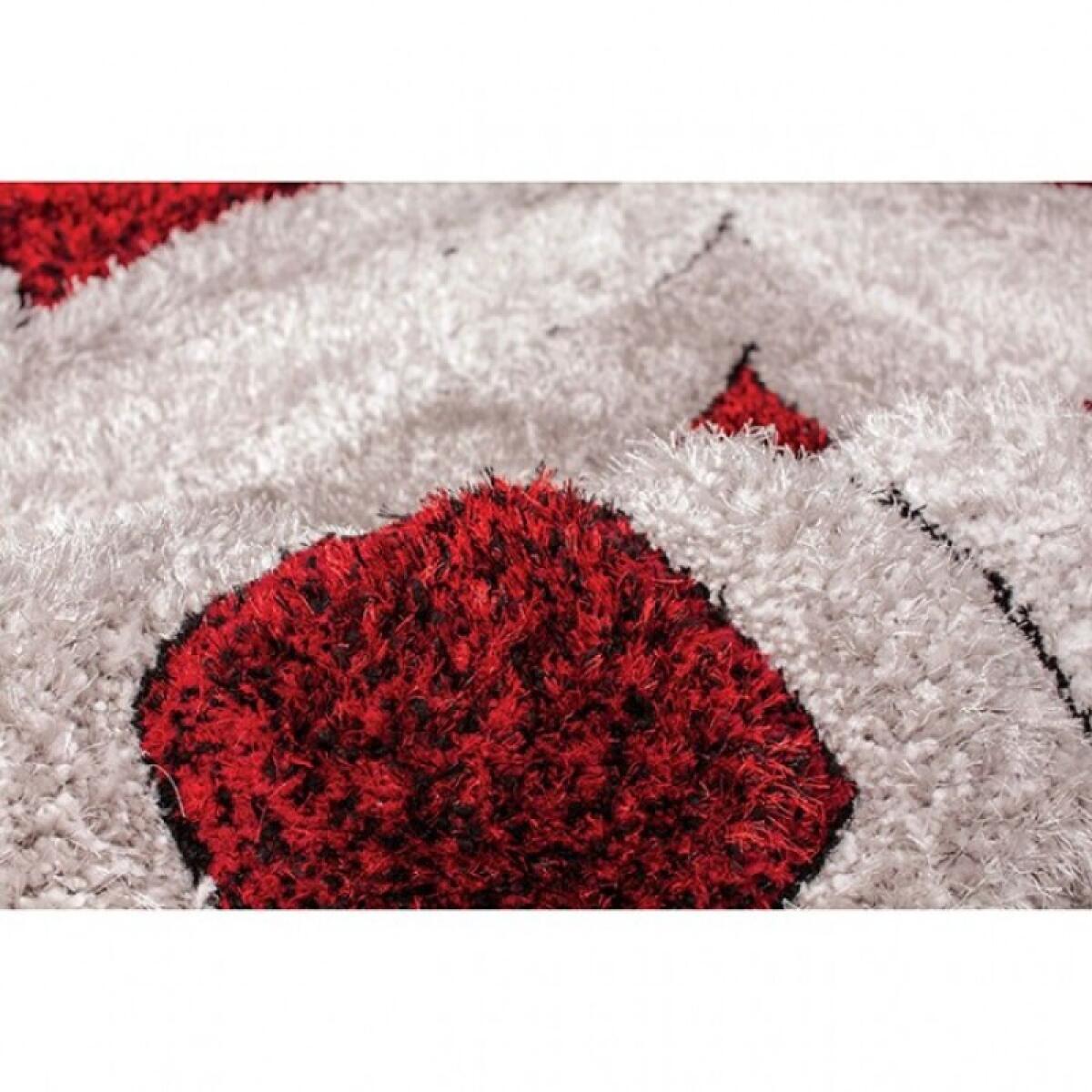 Hepsiba Area Rug 5′ x 7′ Rugs Drop Wine 6