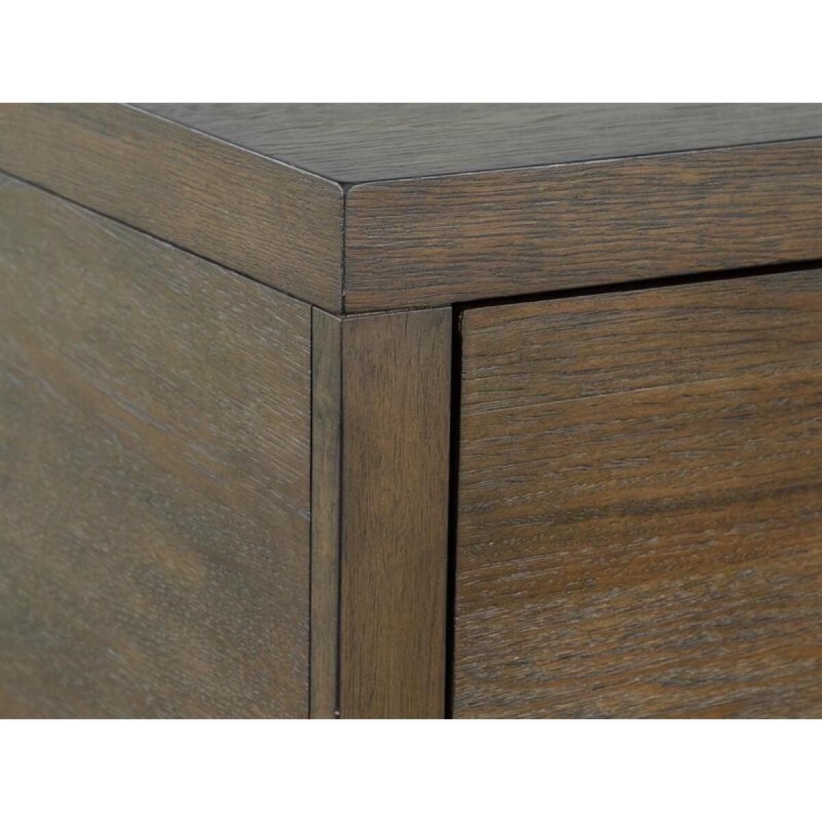 Merrick Rectangular Cocktail Table w/Casters Cocktail & Coffee Tables Brown 6