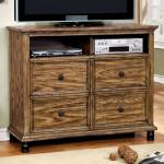Mcville Media Chest Media Chests Brown 7