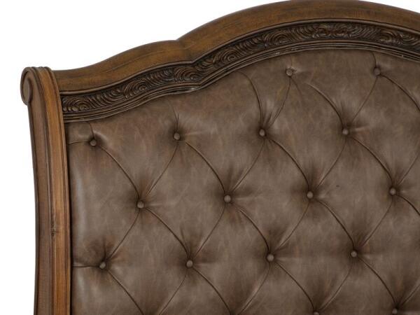 Durango Complete Queen Upholstered Sleigh Bed - Image 3