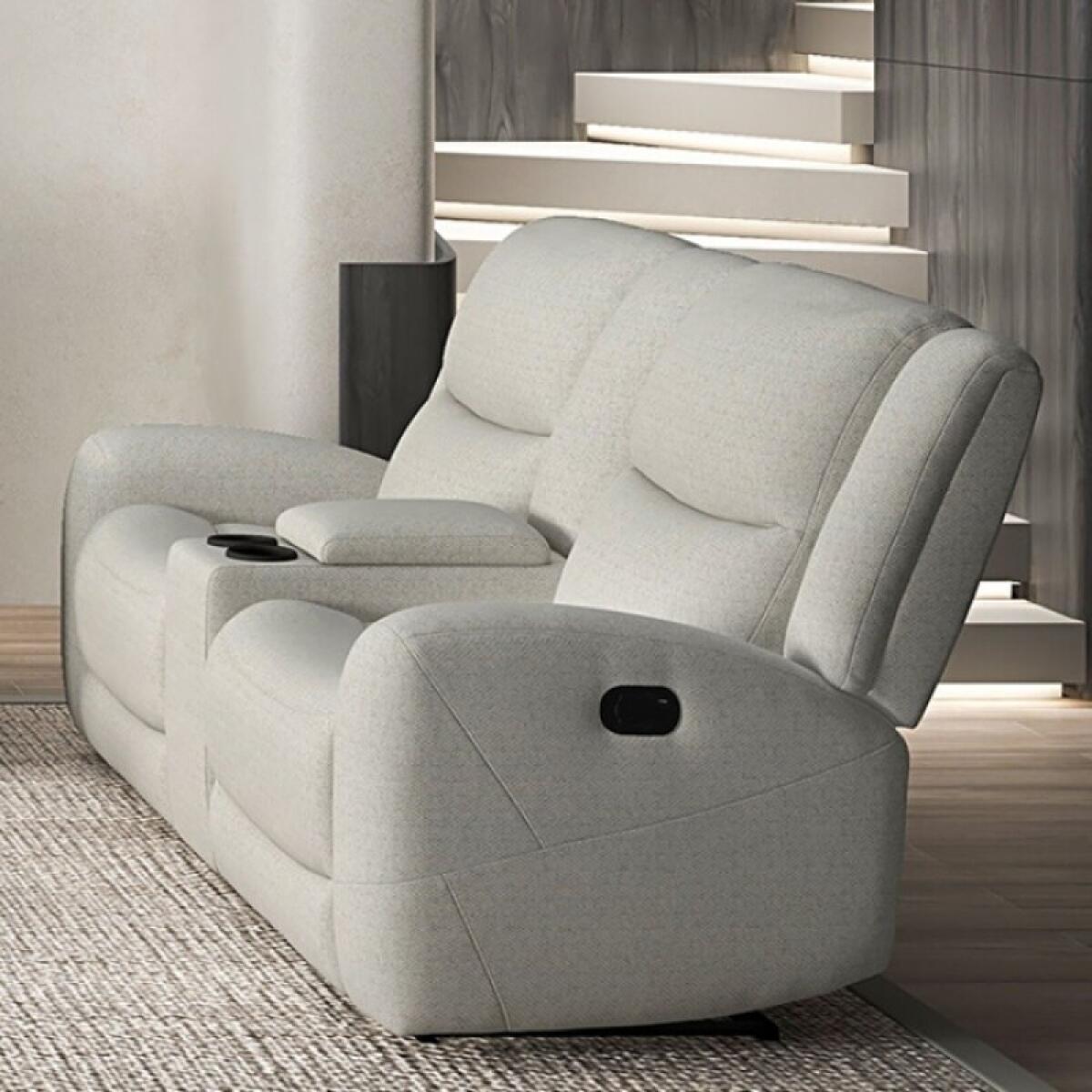 Giraldus Manual Recliner Loveseat w/ Console - Image 2