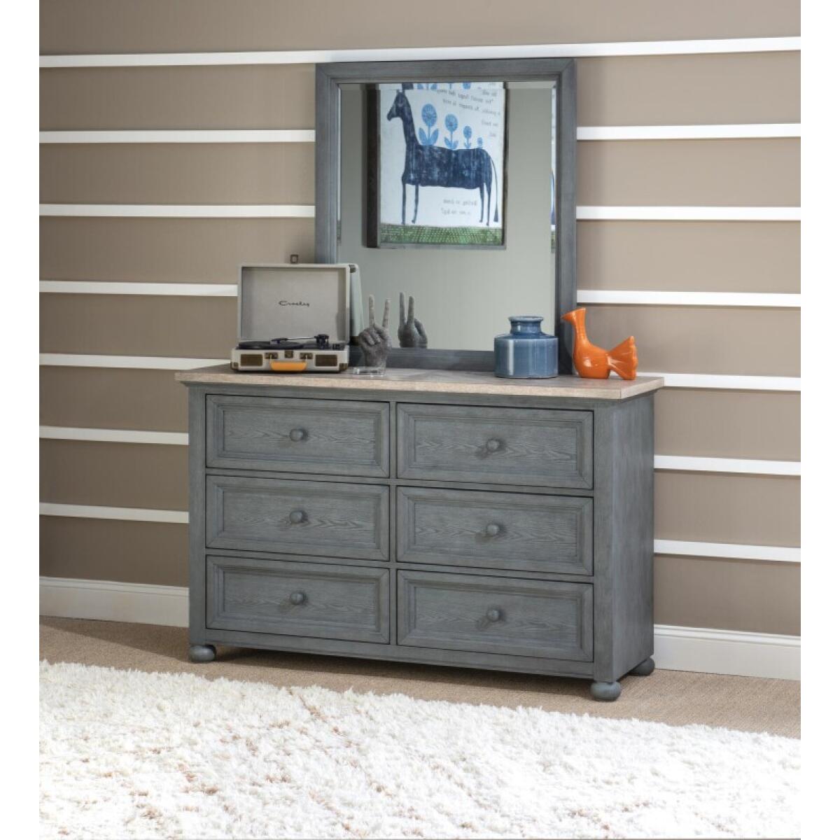 Mirror Bedroom Mirrors Distressed Denim 5