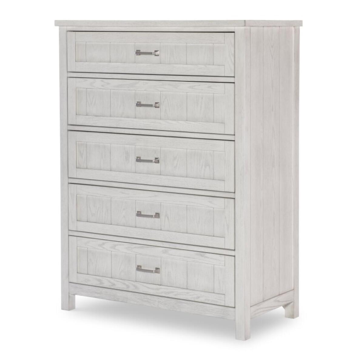 Five Drawer Chest Youth Chests Bleached Linen 4